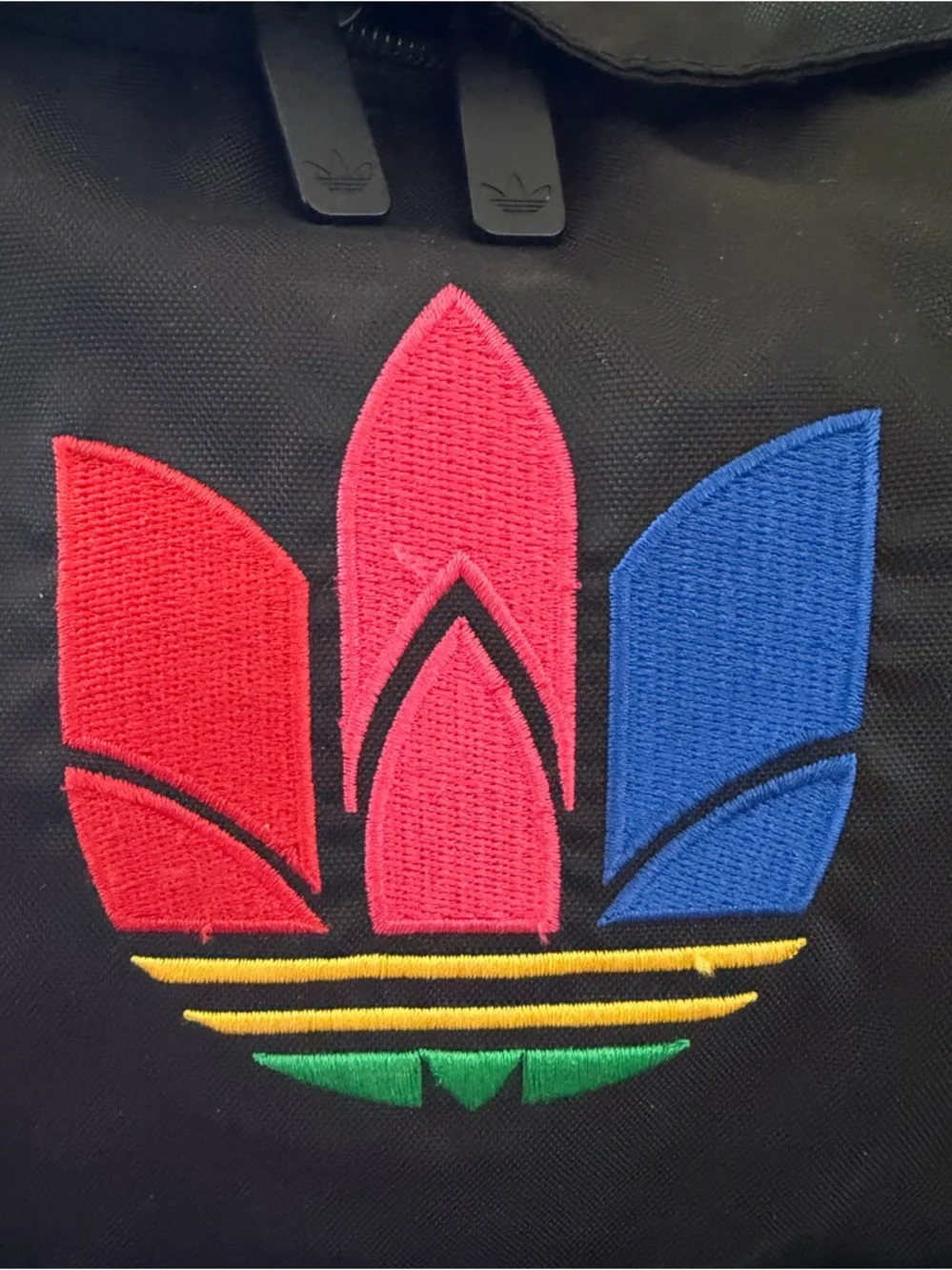 Adidas Adicolor Trefoil Logo Classic Backpack Black